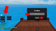 Click the bird icon to open the redemption window (Image via Roblox)